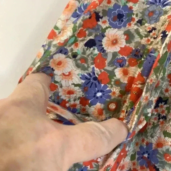 Zara Trafaluc  floral skirt , soft cotton. Size small EUC - Picture 3 of 7